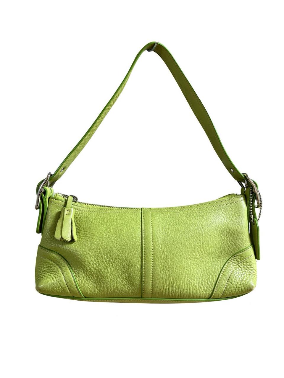 코치 가죽 미니 숄더백