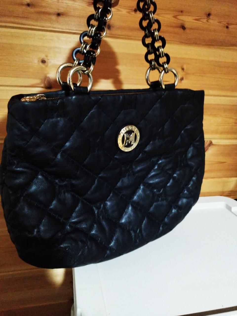 메트로시티 퀼팅 체인백 토트백