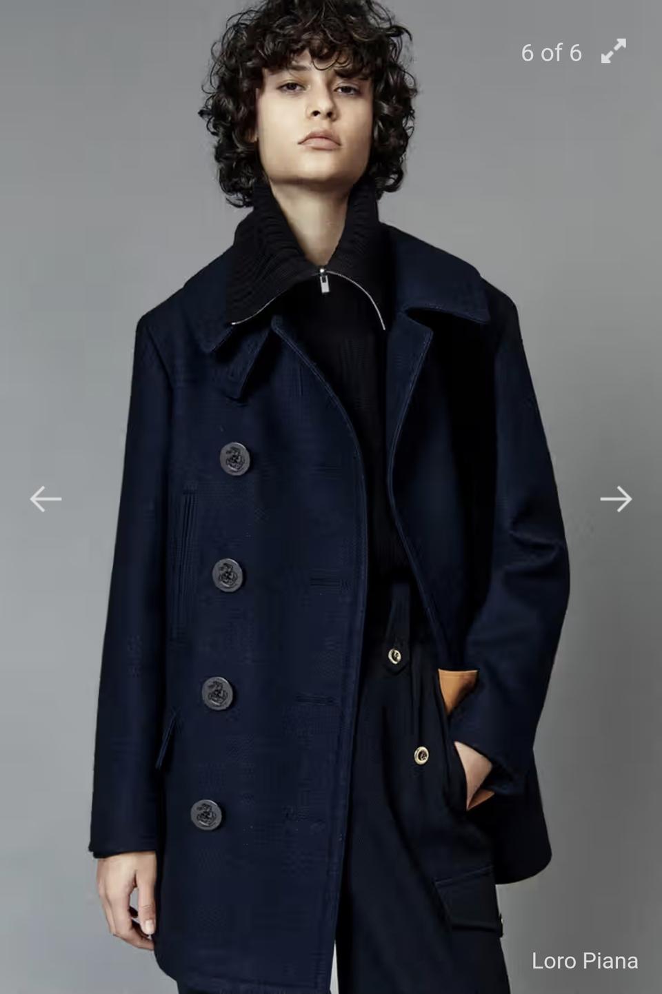 로로피아나 23fw 캐시미어피코트 거의새거