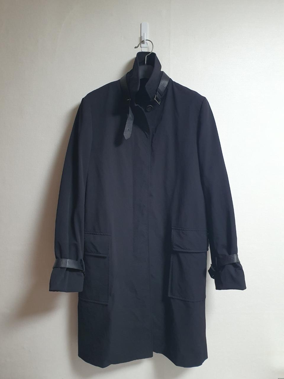 택포가 타임 코트 블랙 레더 맥코트 90