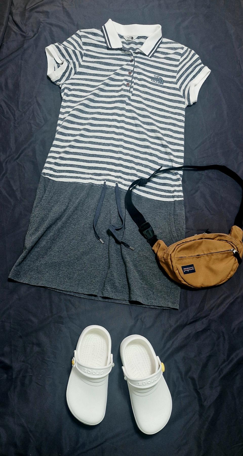 노스페이스,크록스,잔스포츠