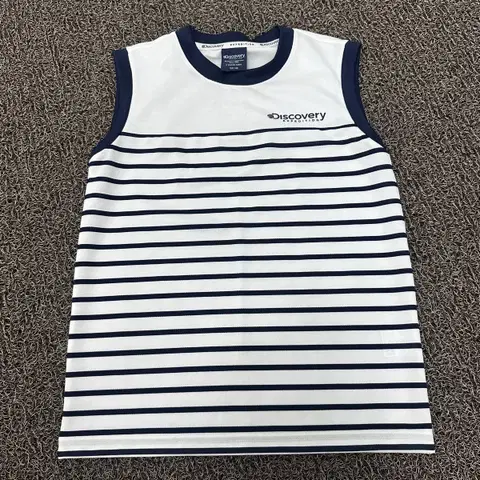 디스커버리 키즈 기능티 나시 티셔츠 140사이즈 화이트