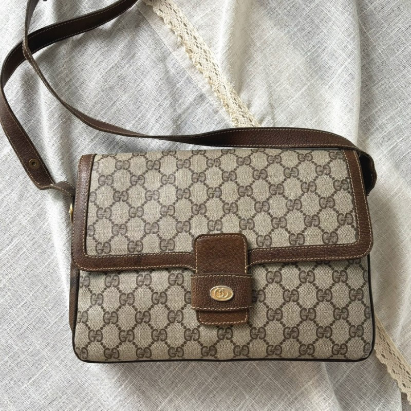 구찌 GC로고 슈프림 숄더 크로스백