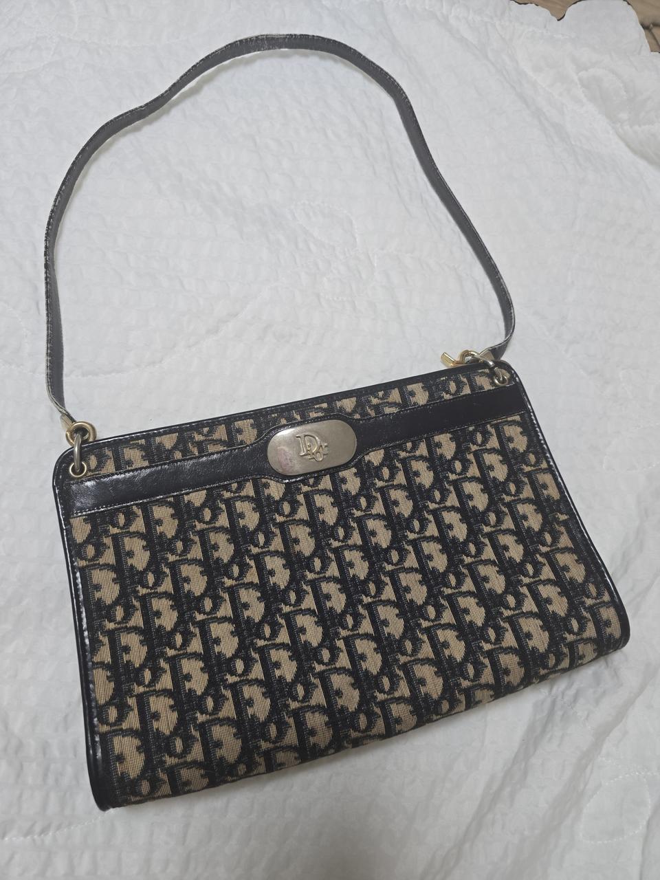 디올 오블리크 숄더 크로스백