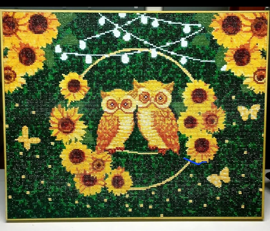 보석십자수 완성품