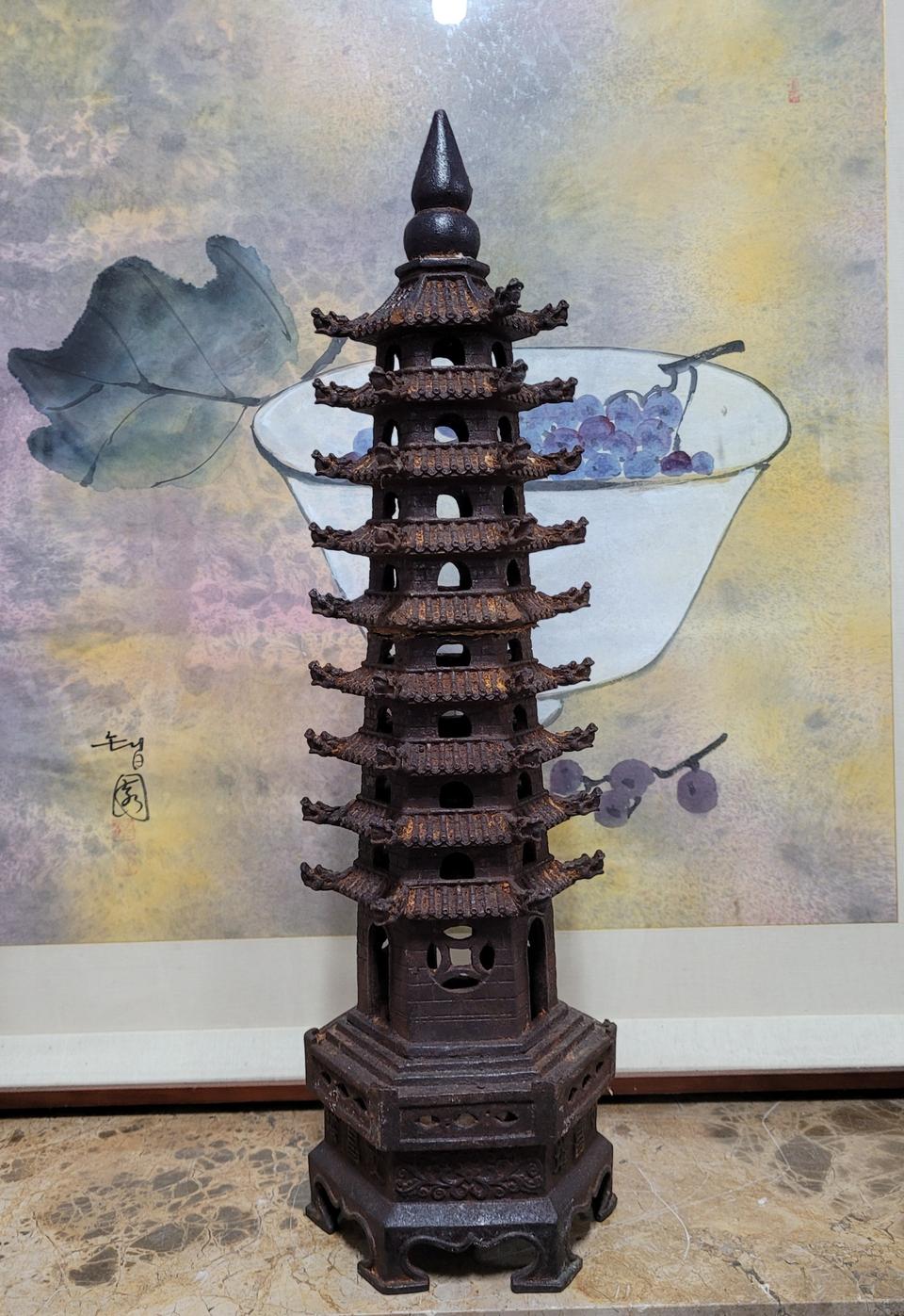 8백년 10층 철탑 골동품