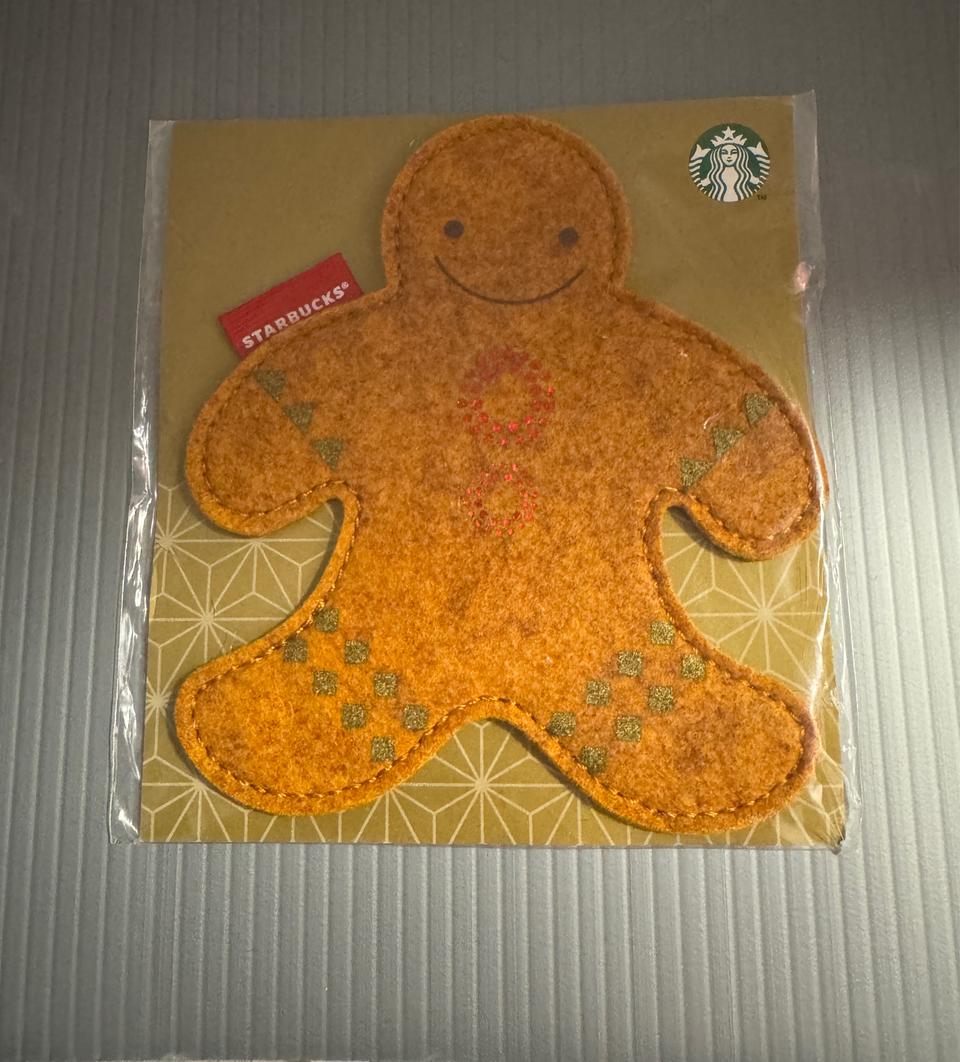 스타벅스 크리스마스 진저 코스터