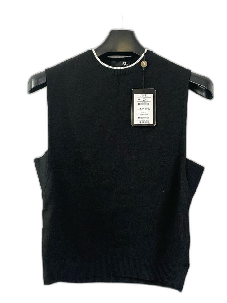 풋조이 여성용 골프 니트 블랙 새상품팝니다.