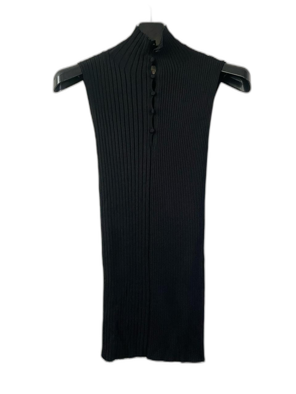 스포트막스(SPORTMAX) 민소매 골지 니트 팝니다.