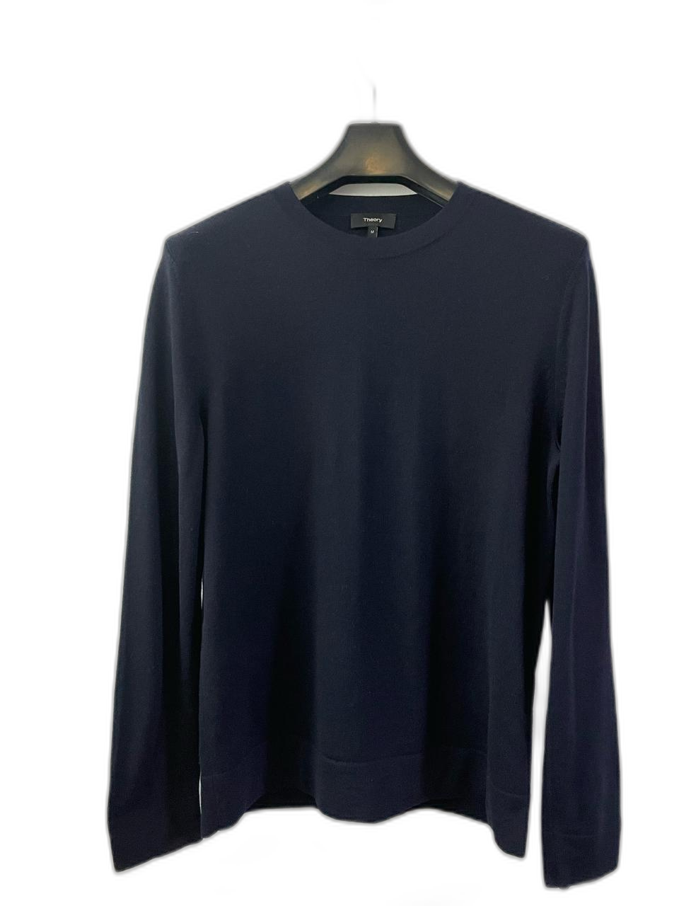 띠어리(Theory) 메리노울 라운드 니트 네이비(M)