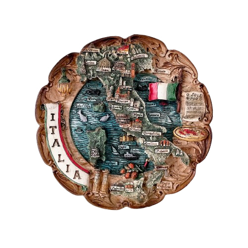 앤틱 이태리 벽걸이 소품