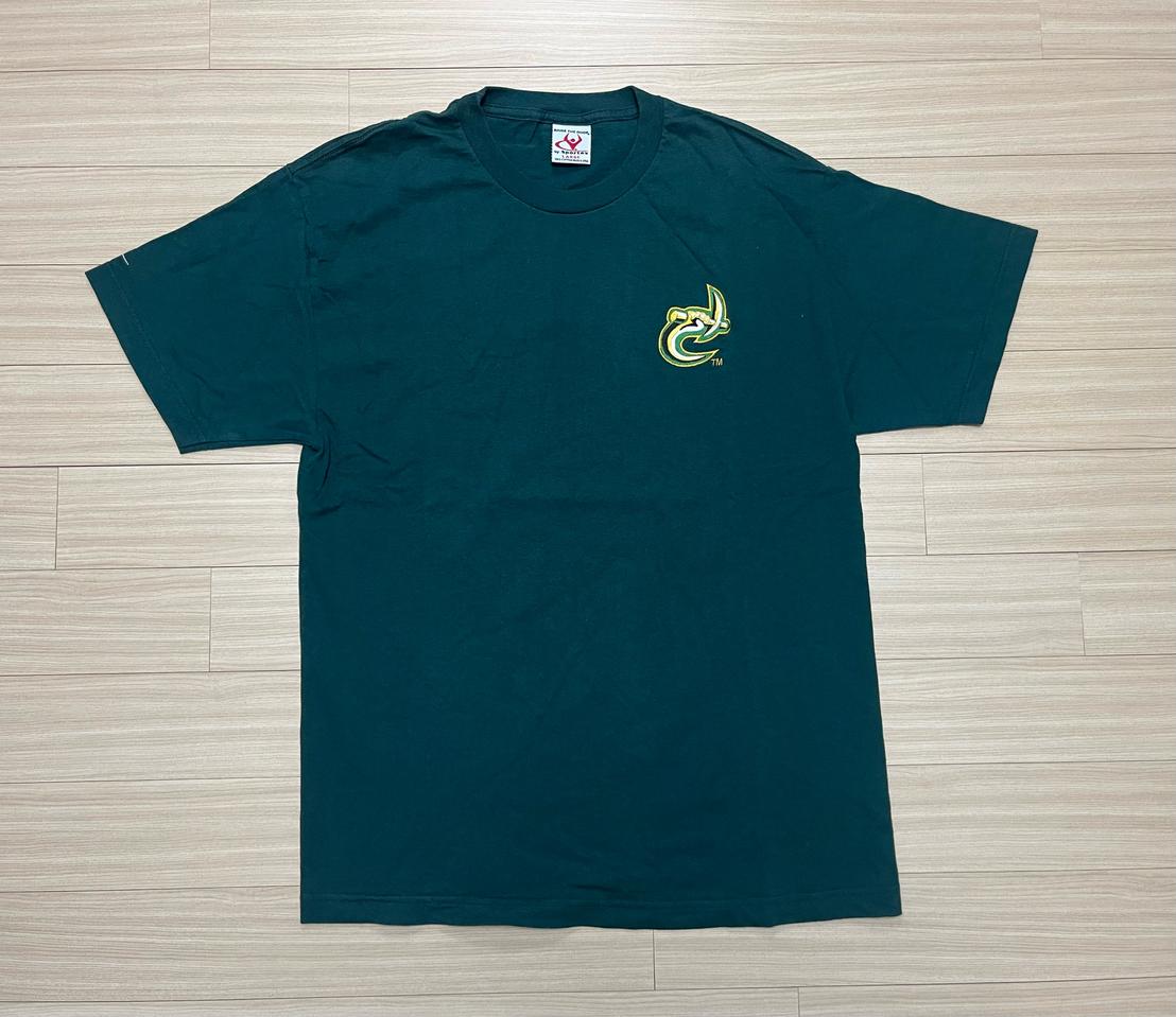 [L] 샬롯 49ers 자수로고 반팔 티셔츠 다크그린