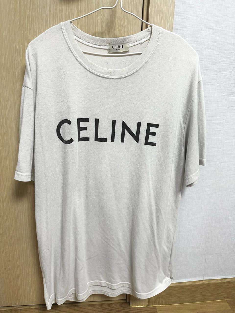 [정품] 셀린느 반팔티