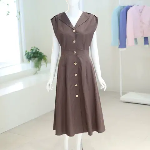 택새상품_30만원] 올리브데올리브 하객룩 오피스룩 롱원피스