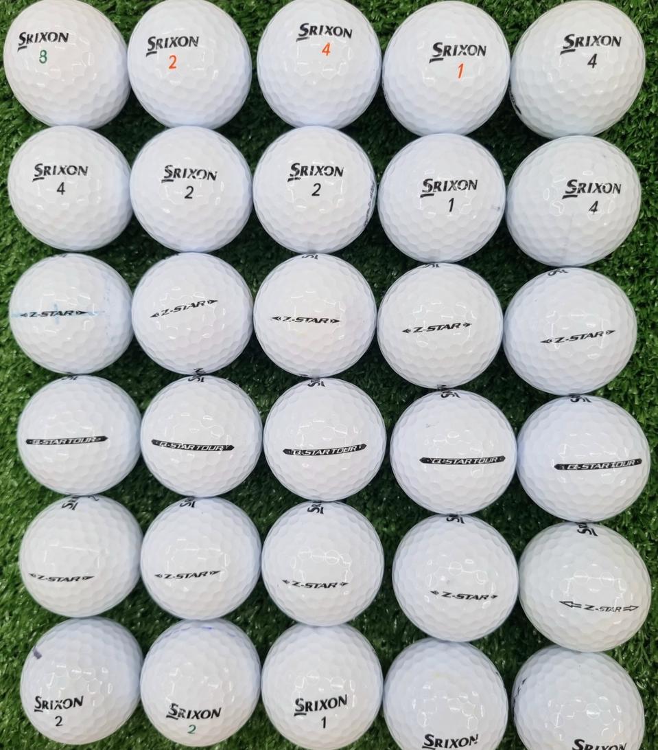 스릭슨 3피스 A+/A급 30개 골프공 로스트볼