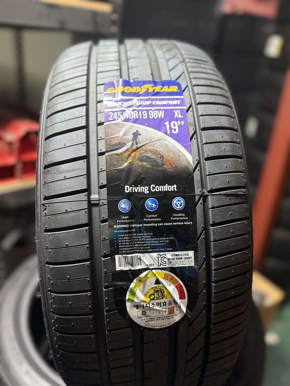 245 40 19 275 35 19 굿이어 이피션트그립 컴포트 판매합니다