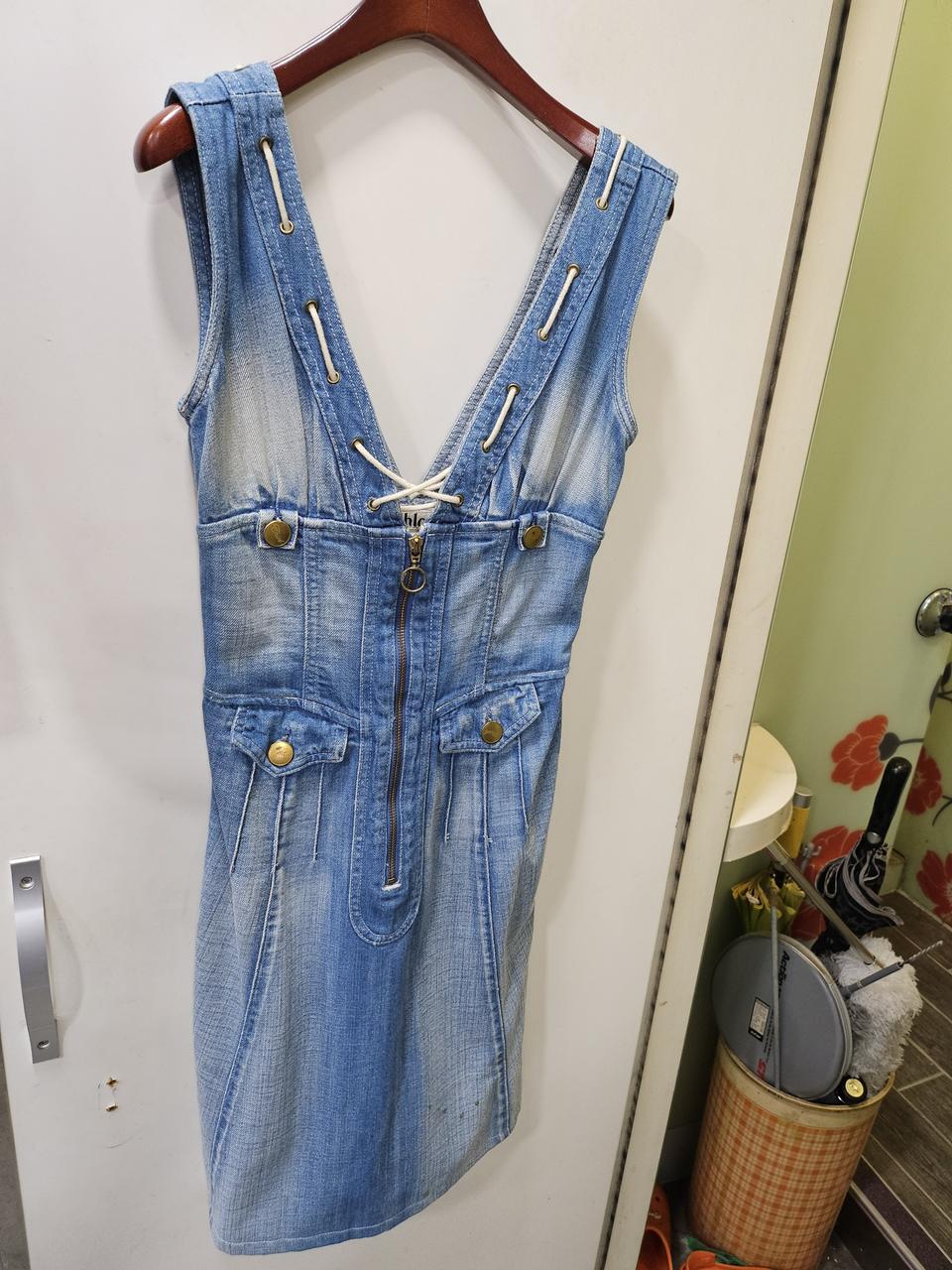 끌로에 데님 원피스