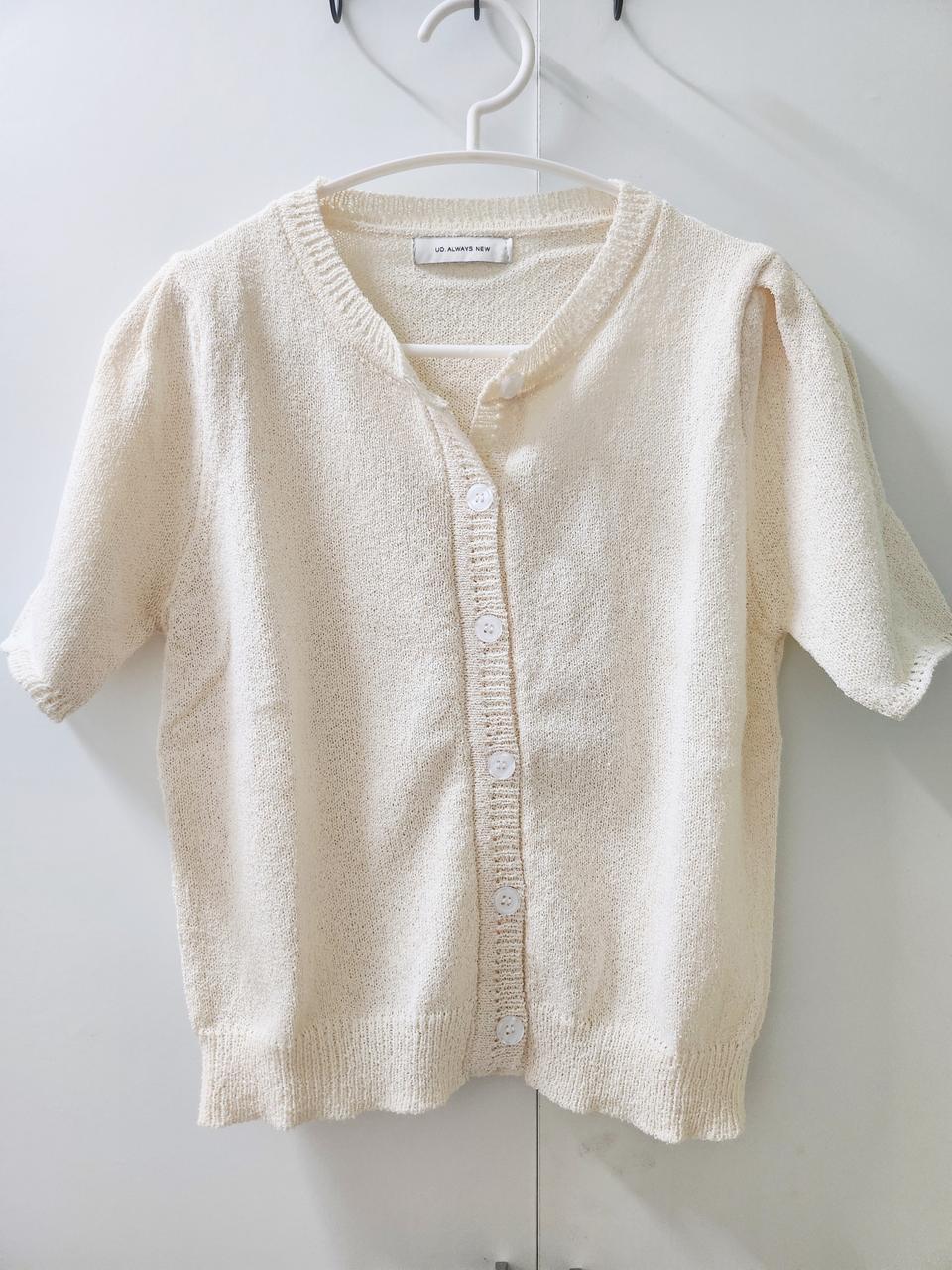 라이트베이지 니트가디건(새상품)