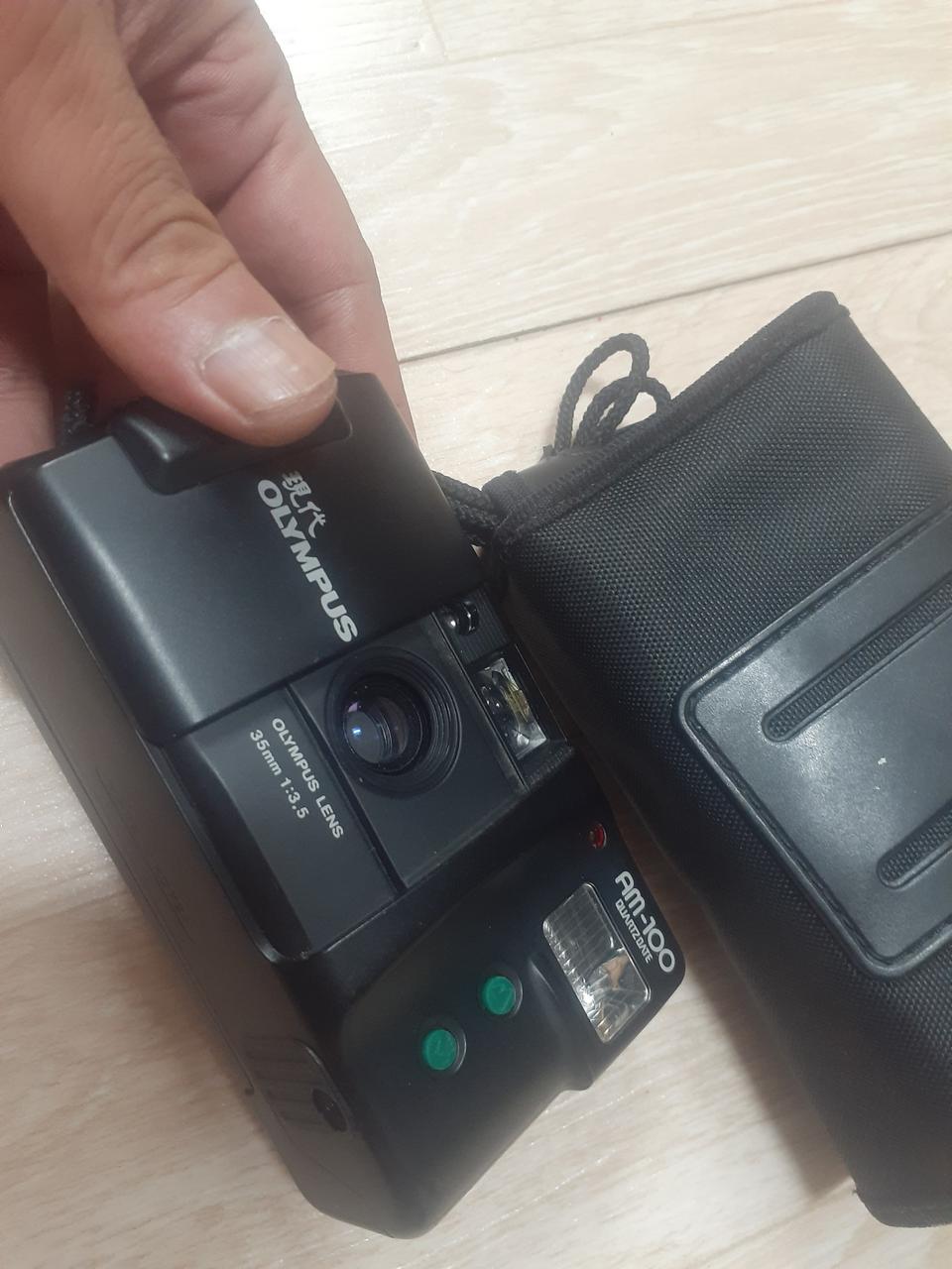 올림푸스 am100 자동 필름카메라