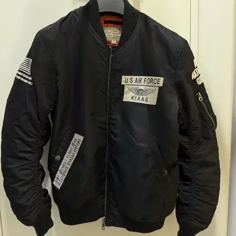 아비렉스 ma-1 자켓