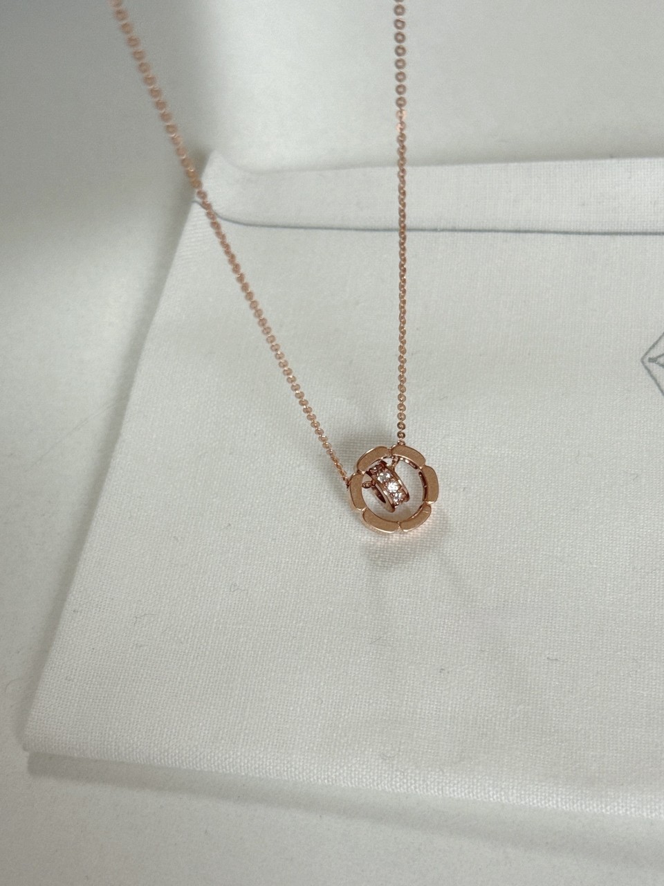 비제로 14k 로즈 골드