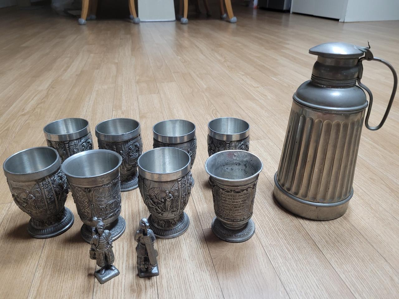 주석잔  8. 물병 1