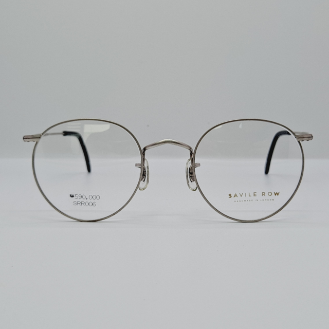 새빌로우 안경테 The Panto Matt Rhodium 
