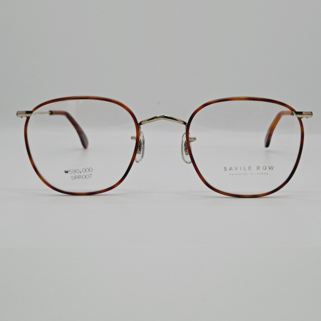 새빌로우 안경테 The Quadra GoldBlonde