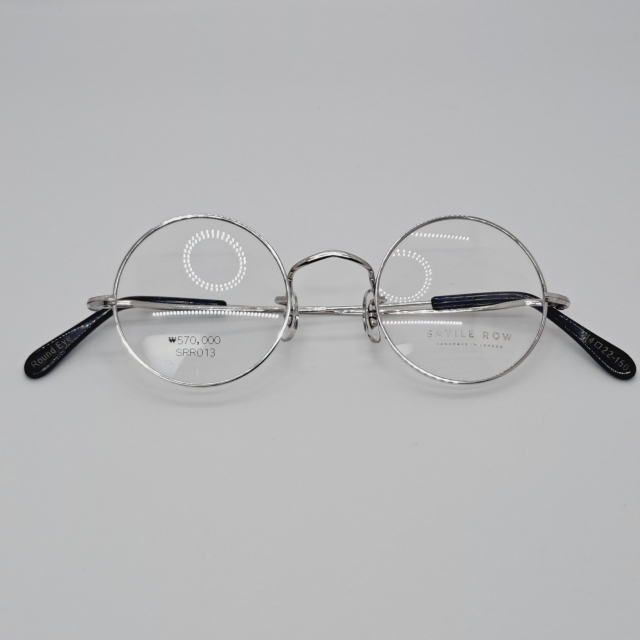 새빌로우 안경테 The Round Eye Shiny Rhodium
