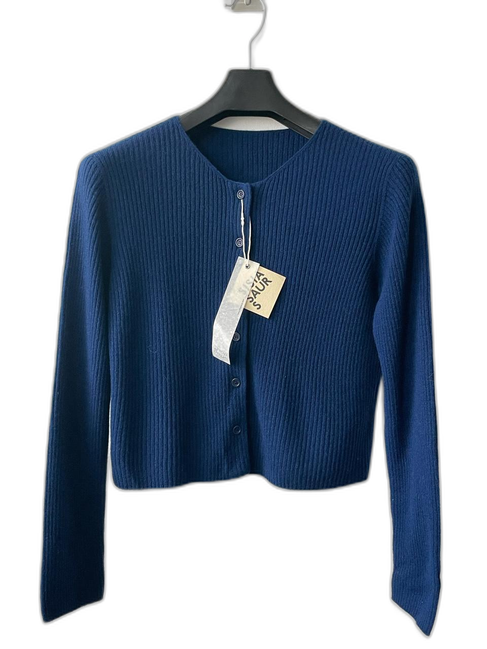 샵오눅(shoponuk) 크롭 가디건 네이비 새상품