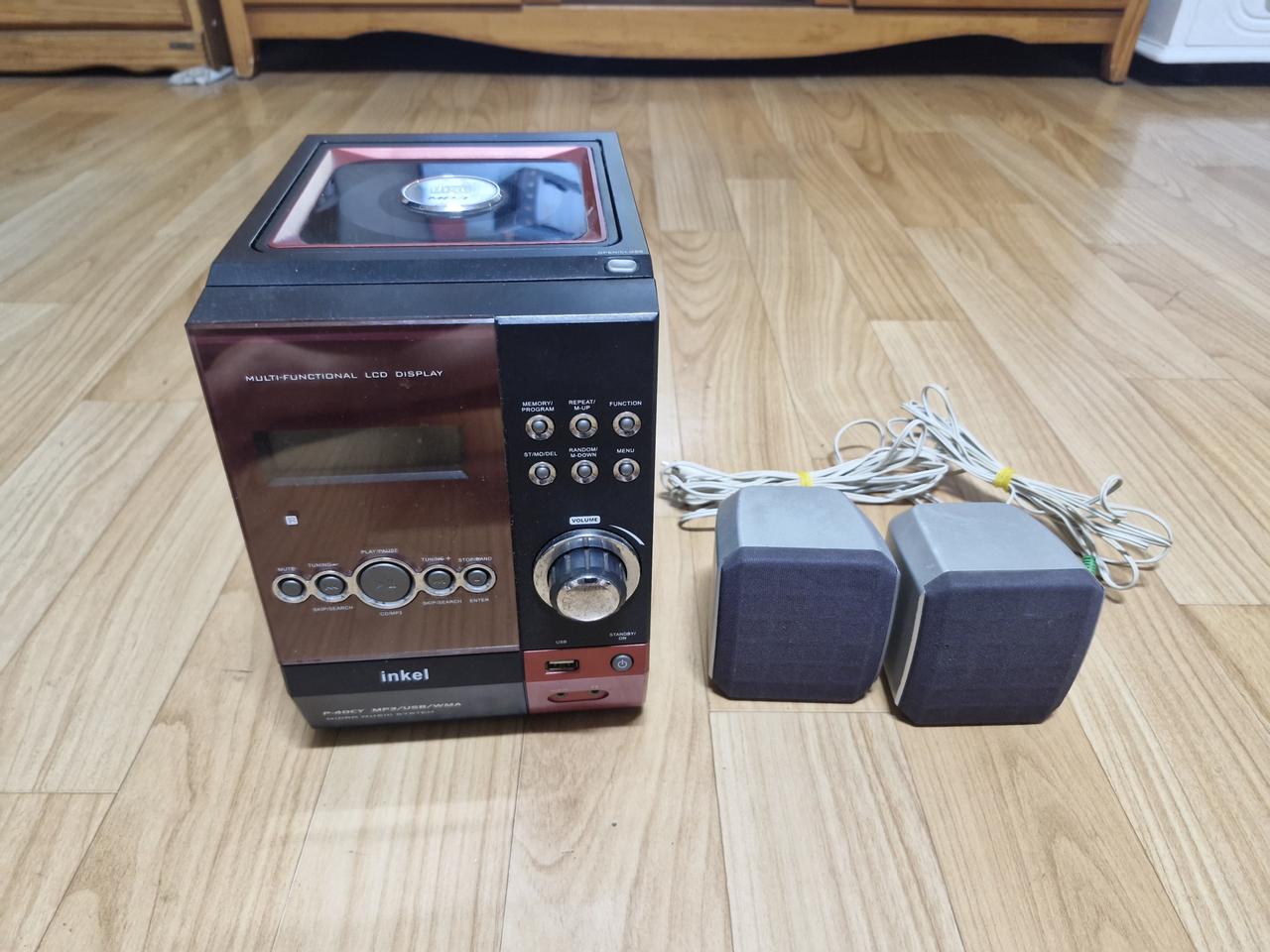 INKEL 인켈 P-40CY 오디오 시스템 (고장)