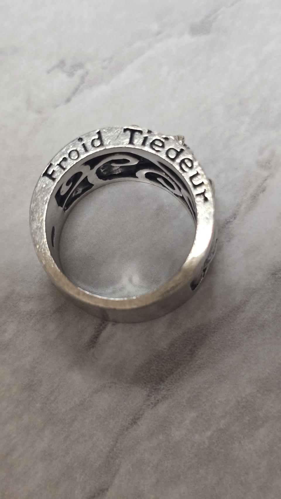 실버92.5 은반지. 호수. 23.5호