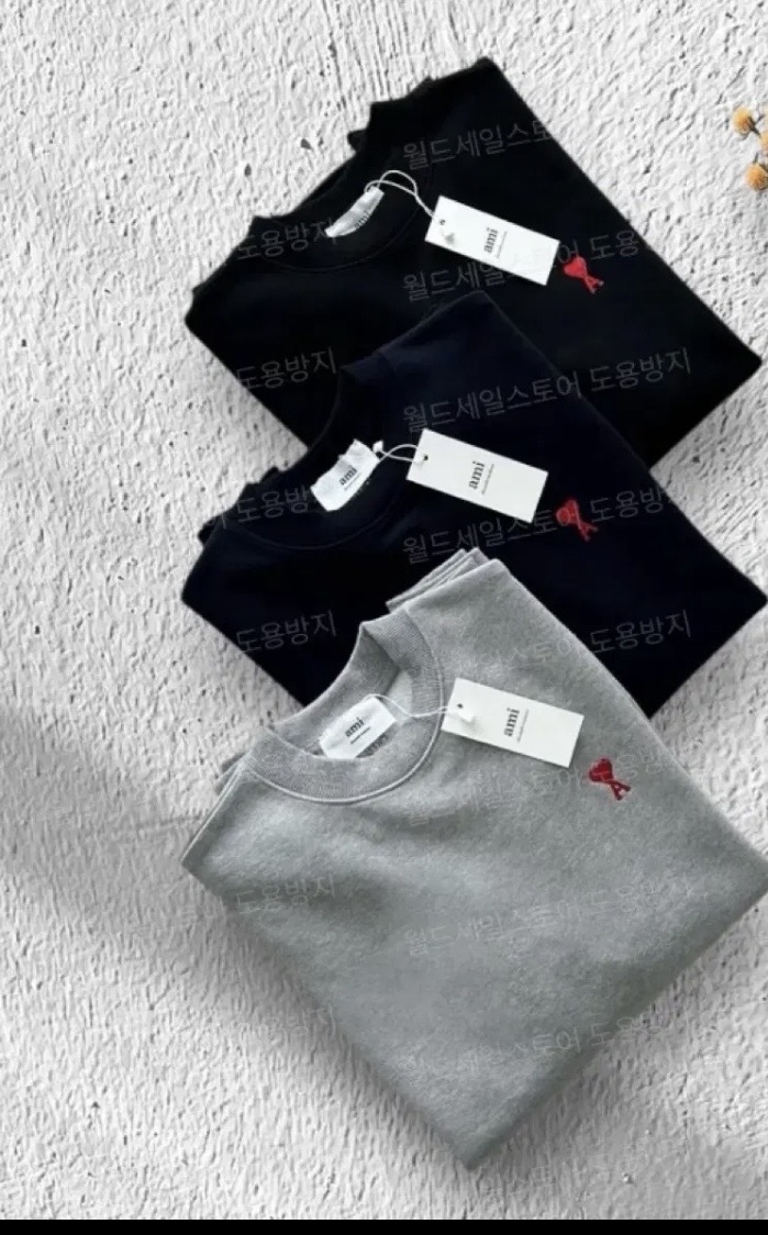 {QR인증,무료배송} 아미 맨투맨