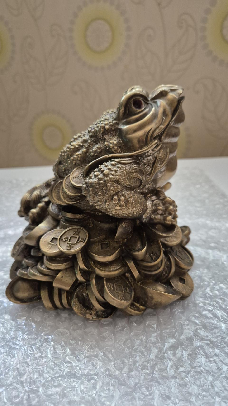 황동 삼족오 복뚜꺼비