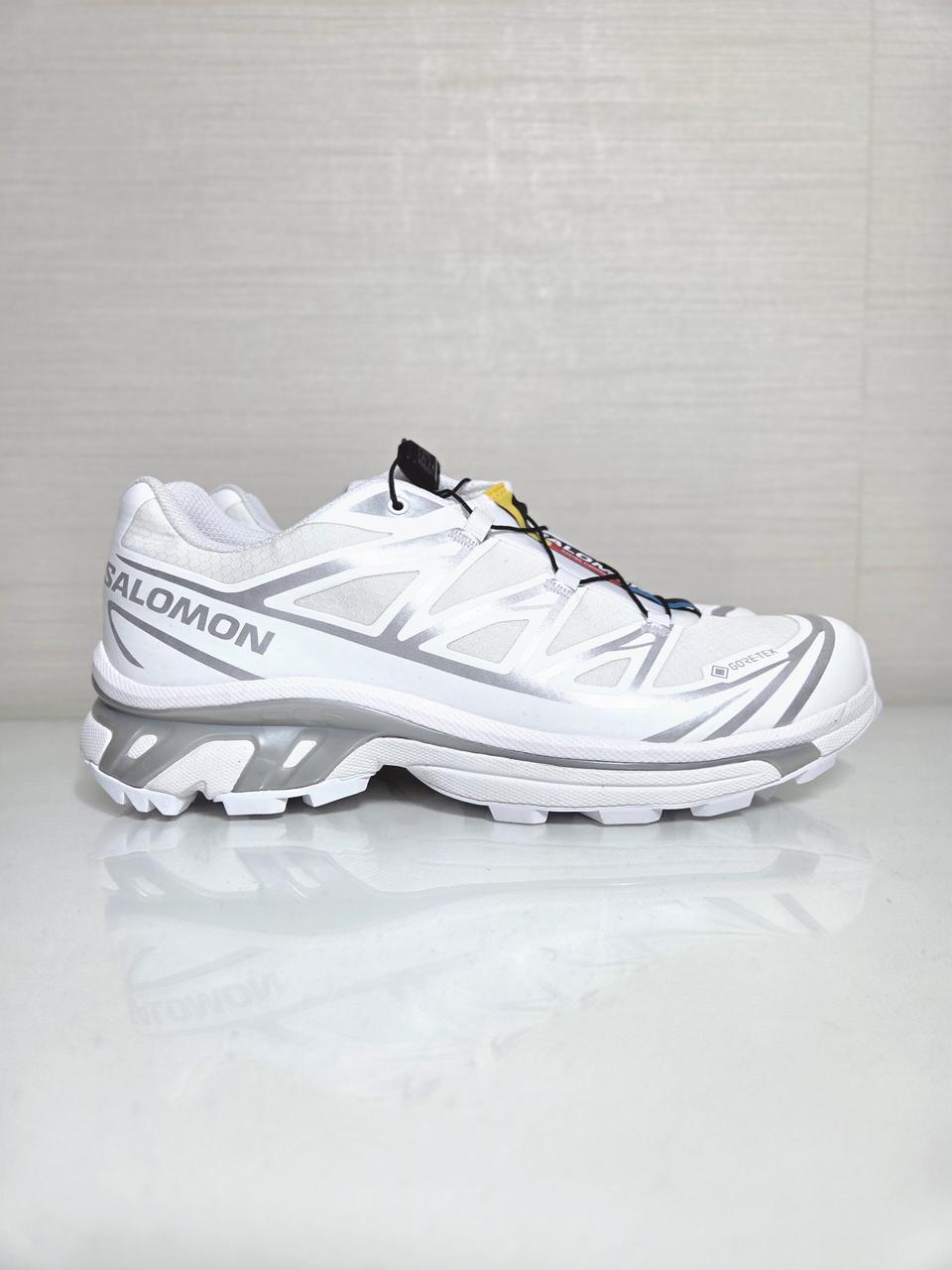 살로몬 XT-6 고어텍스 GORETEX 화이트 실버