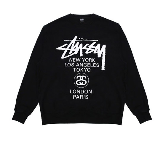 (정품 무료배송)스투시 월드투어 맨투맨