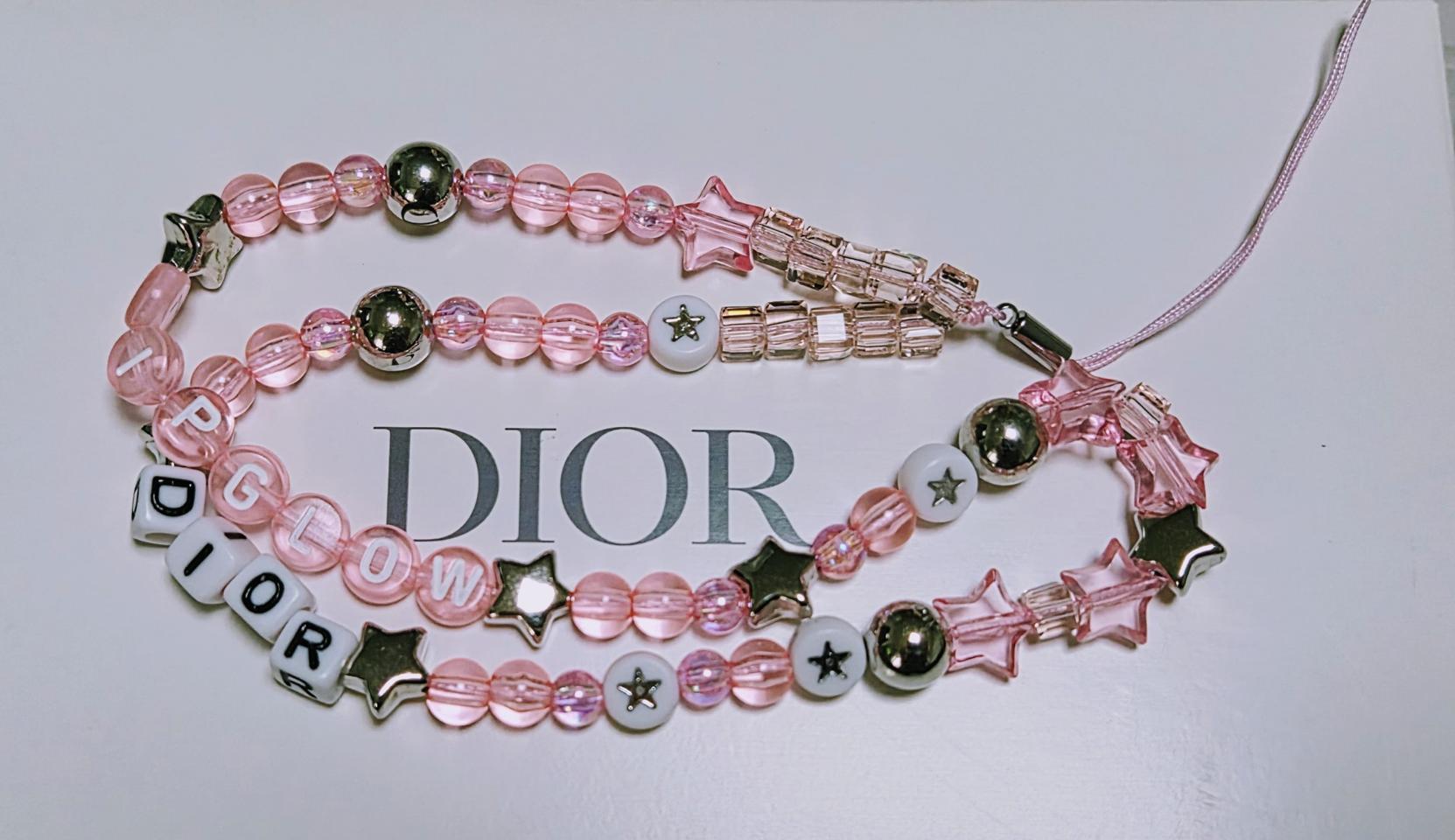 디올 뷰티 핸드폰 스트랩 (새상품)