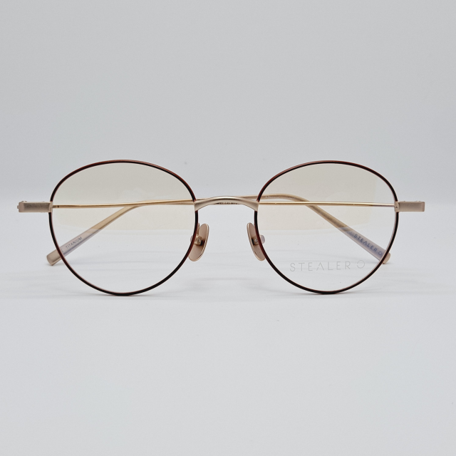 스틸러 티타늄안경테 MYSTIC STL09 레드골드