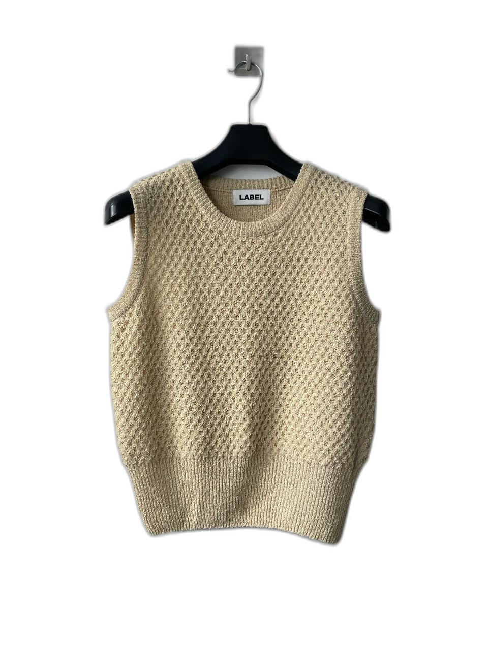 라벨아카이브 net knit sleeveless 새상품