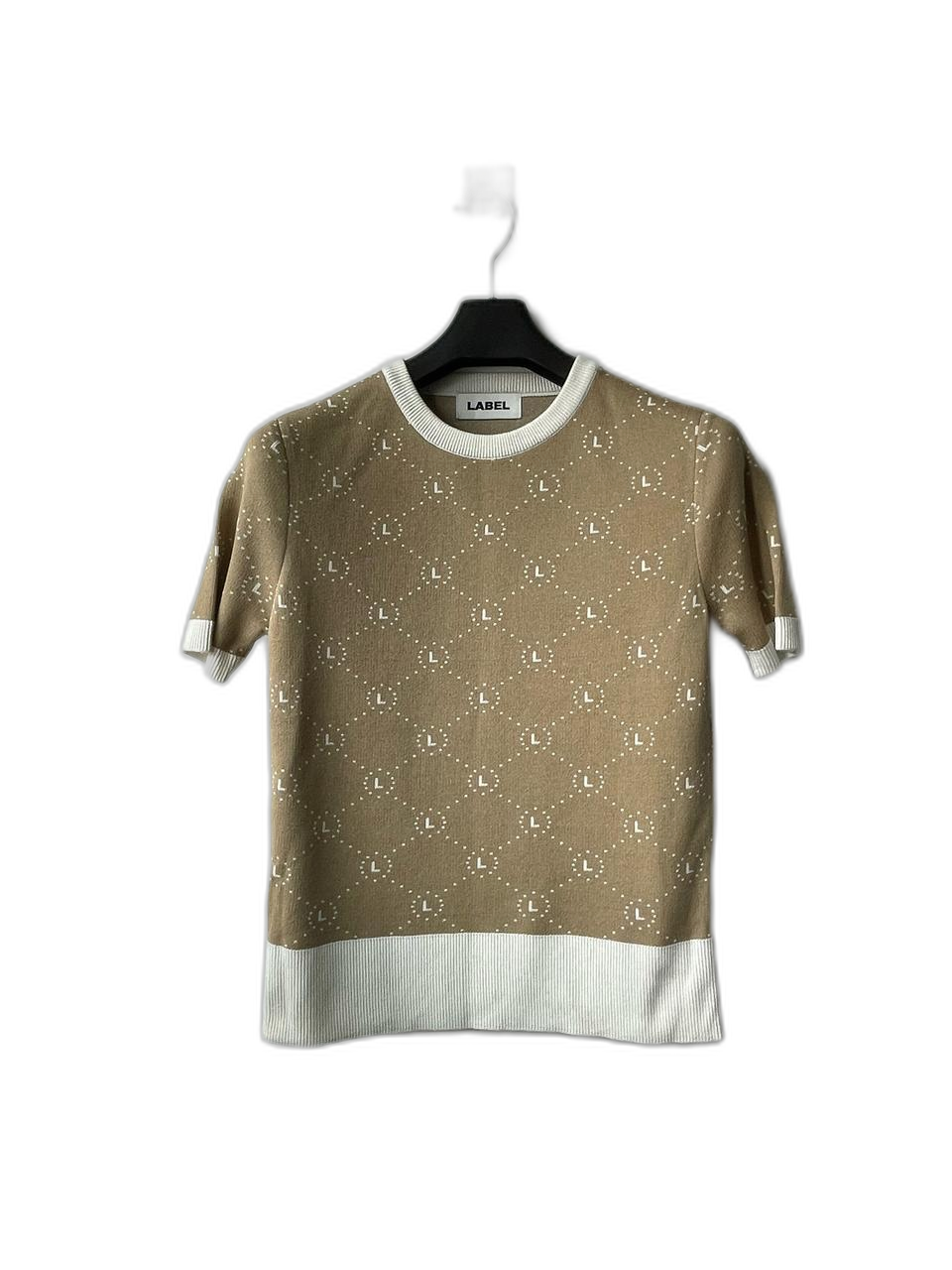 라벨아카이브 L-logo Jacquard knit 새상품