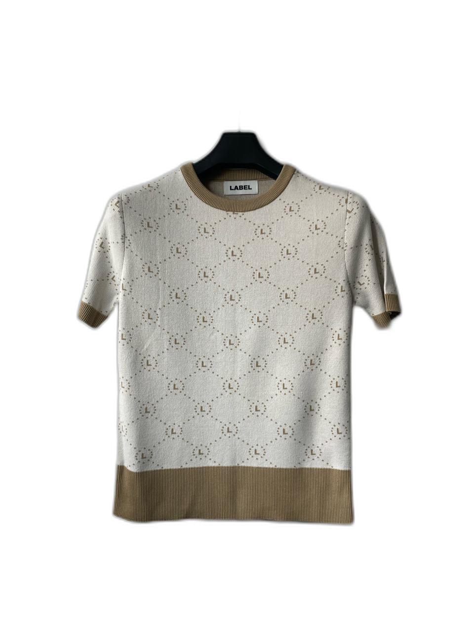 라벨아카이브 L-logo Jacquard knit 새상품