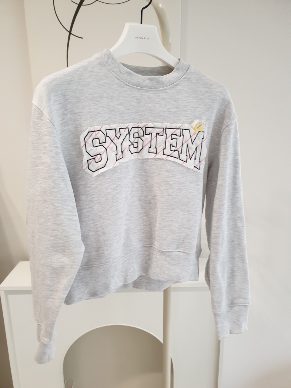 한섬 시스템 여성 맨투맨