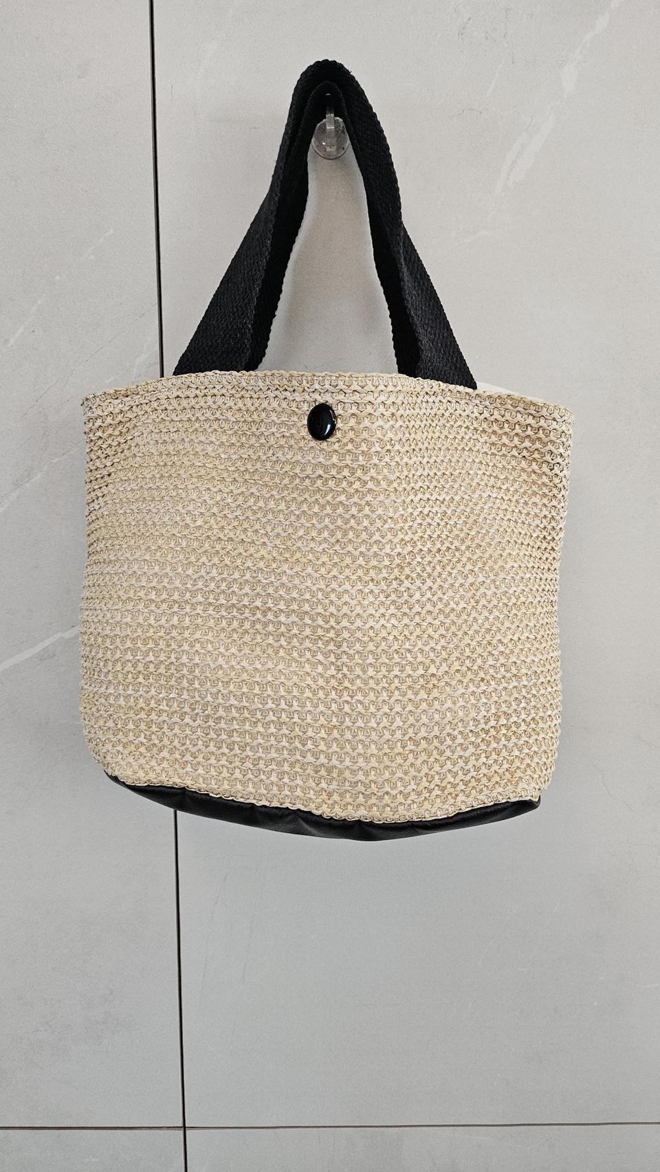 라탄 미니 토트백