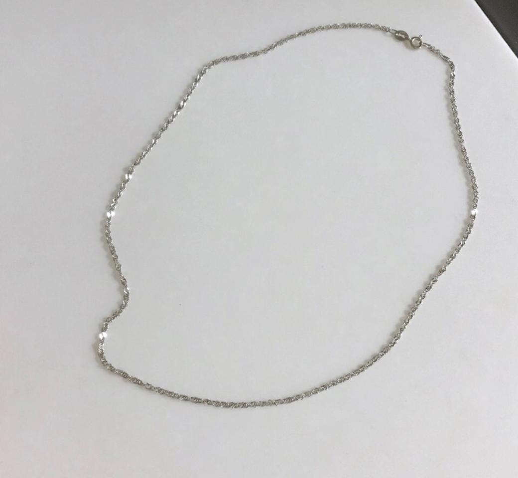 Italy 이태리 실버 은 목걸이