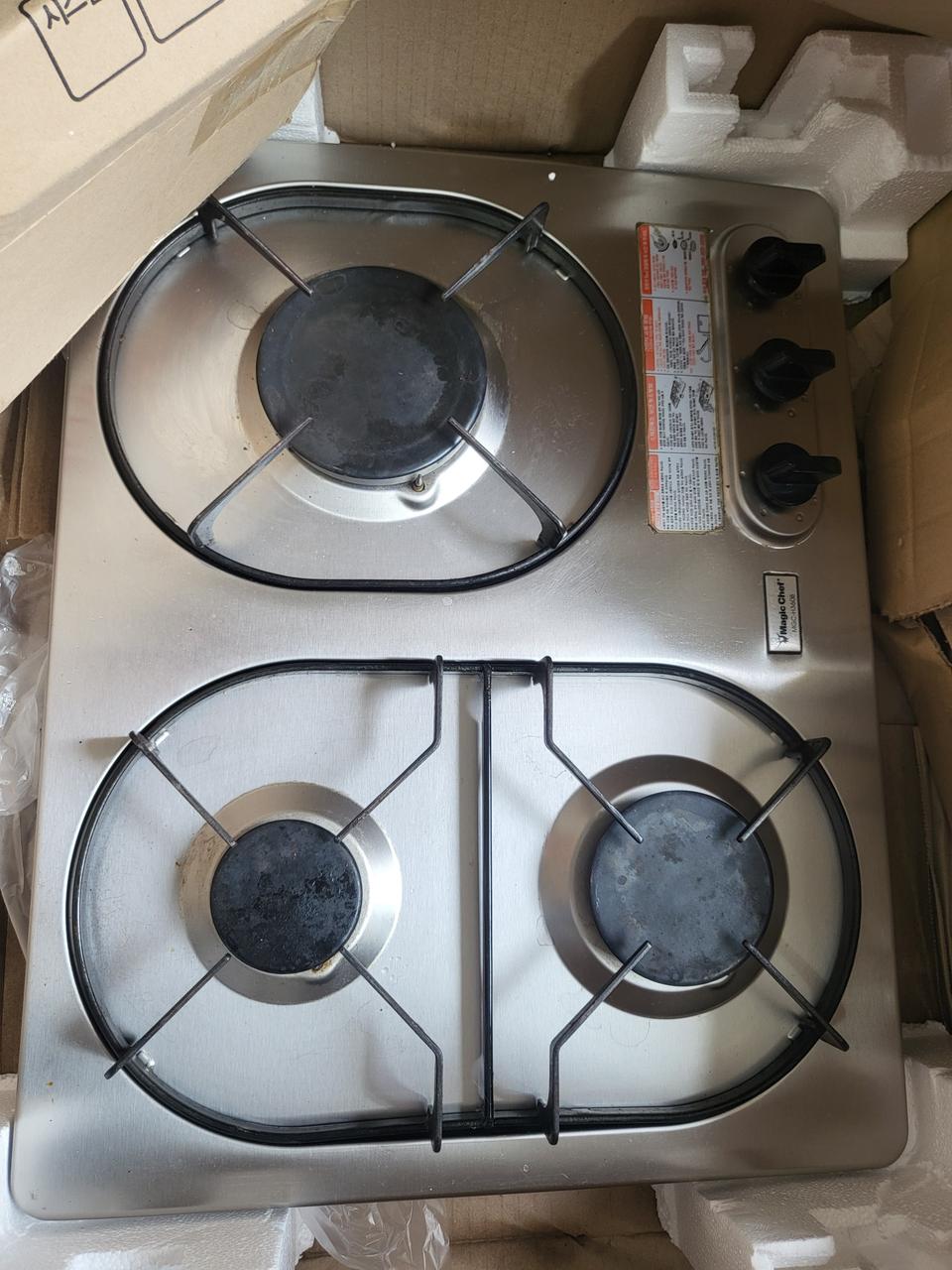 가스레인지 3구입니다