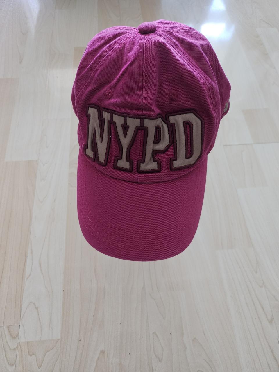 NYPD 캡모자 핑크