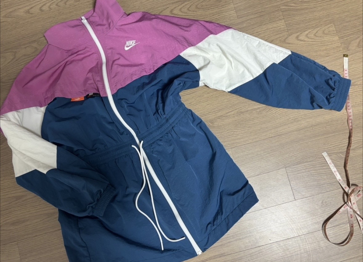 나이키 롱바람막이 여 프리 라지사이즈 250831
