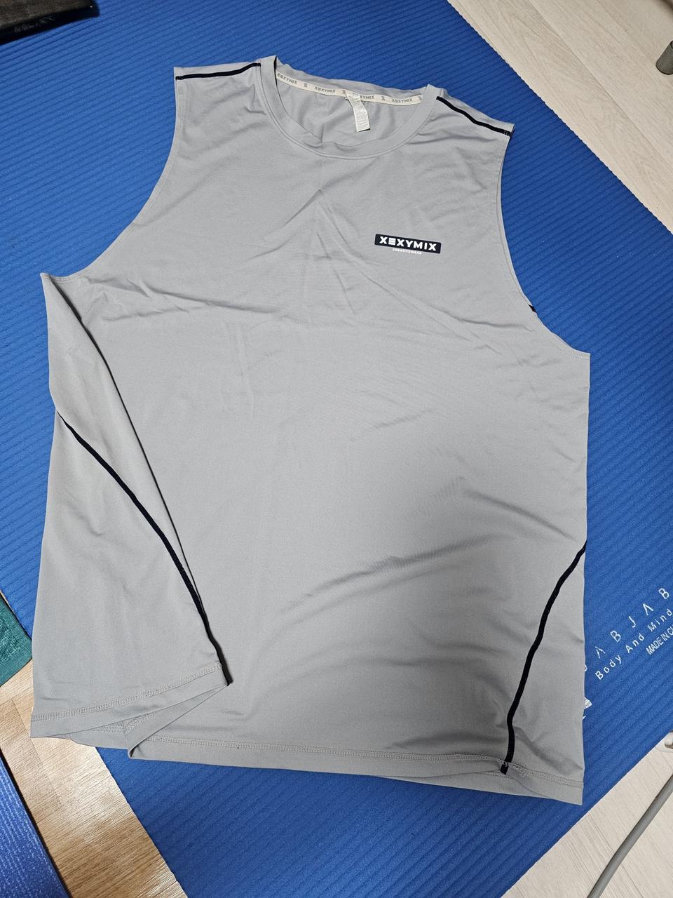 젝시믹스 남성 런닝 슬리브리스 2XL[=110][실측가슴반품 58cm]