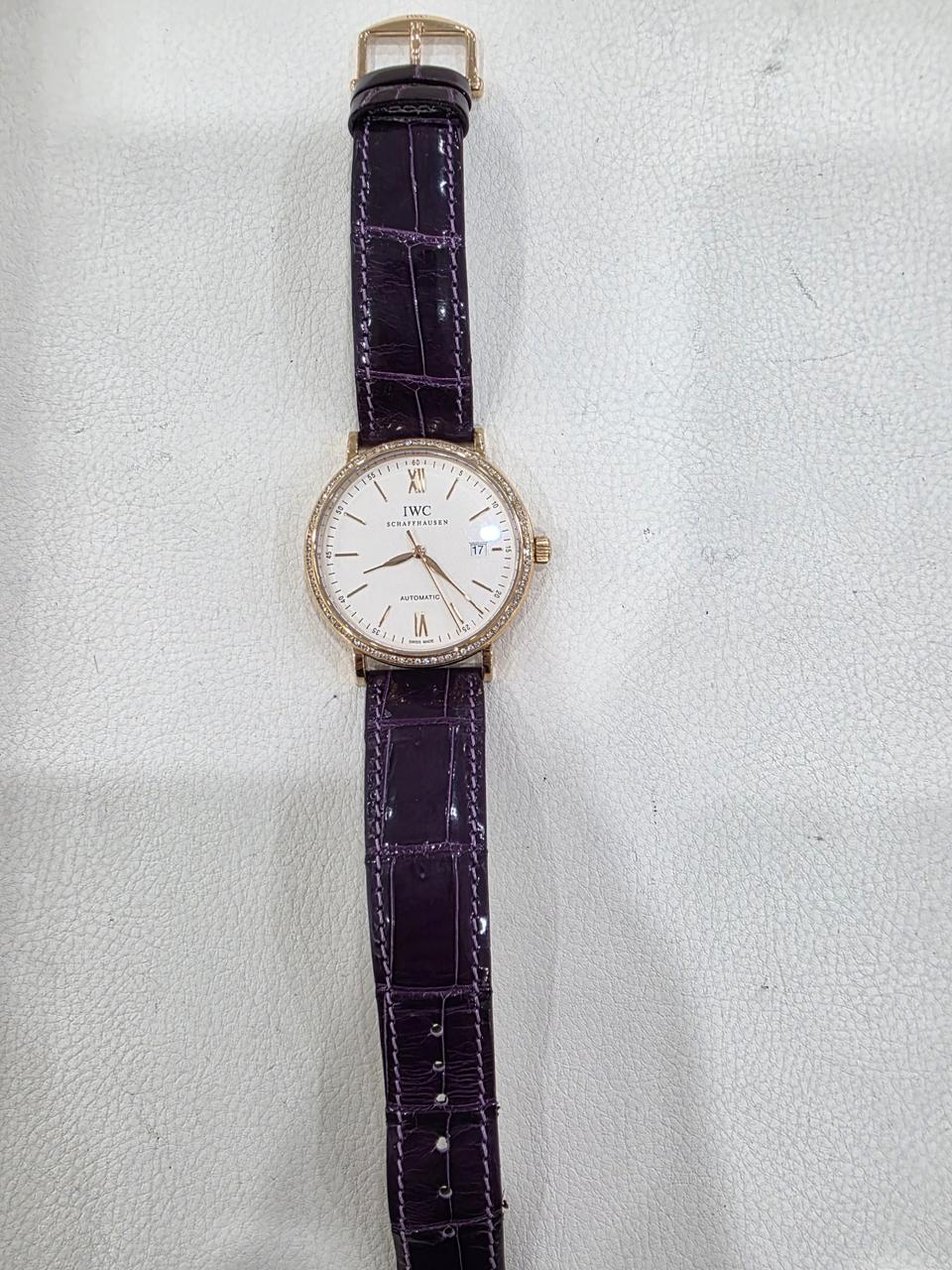 IWC 금통 다이아 시계 정품