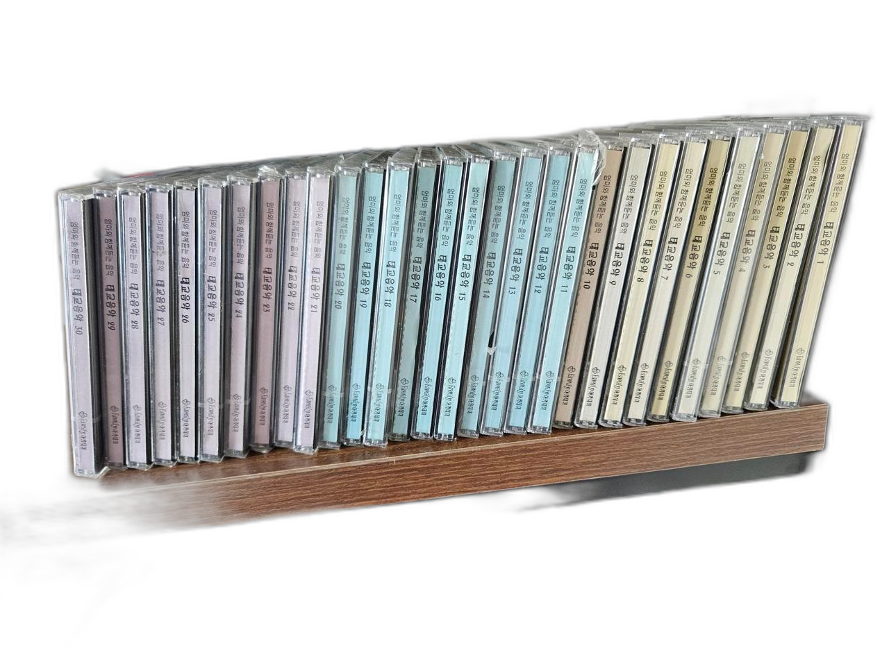 태교음악 CD 전집+책 (30ea+3권)